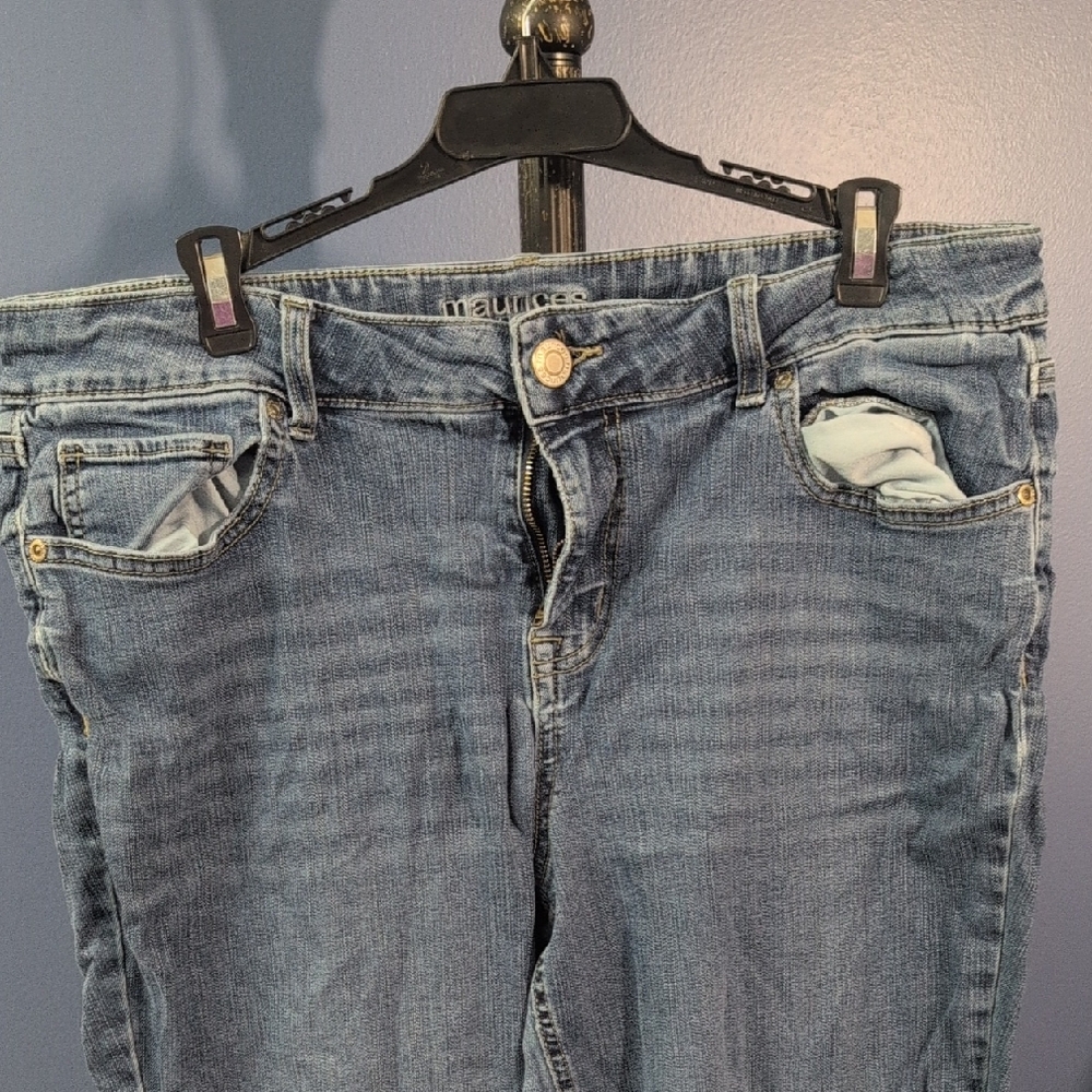 Maurices Light Blue Denim Jeans